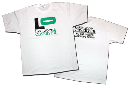 Lakewood Observer Shirts - No One Covers Lakewood Better