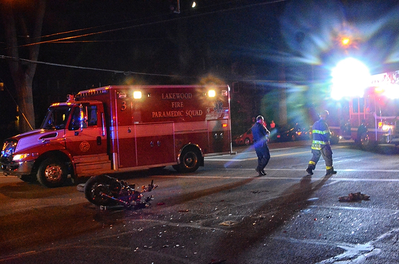 Car/Motorcycle Accident 07.23.2015 The Lakewood Observer